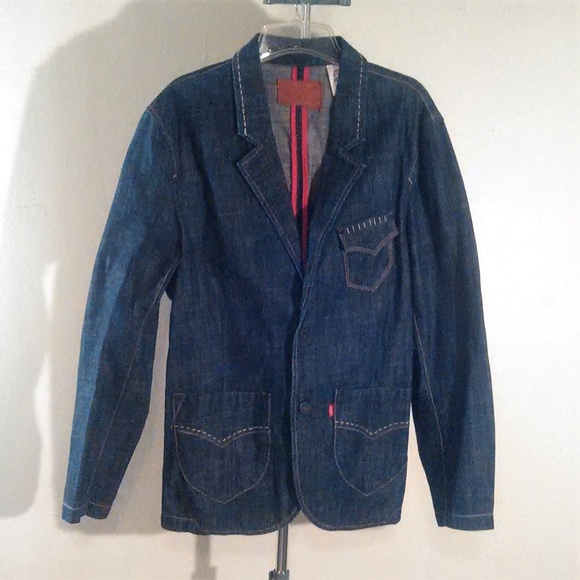 levis denim suit